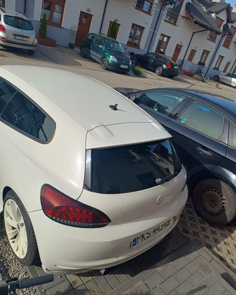 Volkswagen Scirocco cena 24900 przebieg: 206000, rok produkcji 2009 z Poznań małe 46